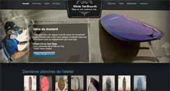 Desktop Screenshot of misticsurfboards.com